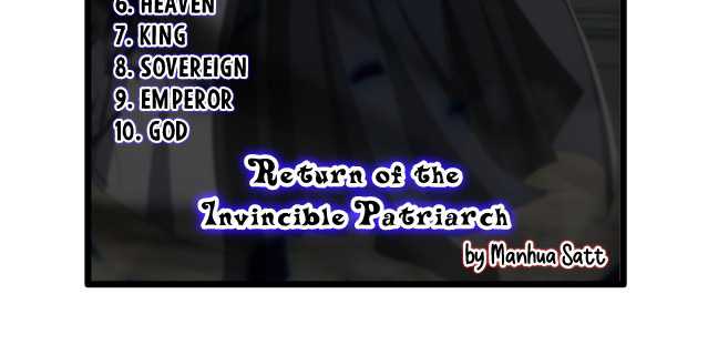 Return Of The Invincible Patriarch Chapter 14 - 715