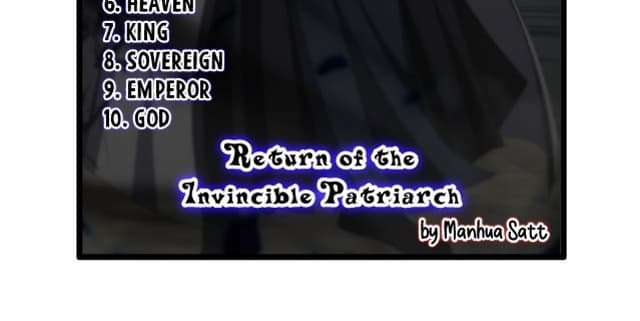 Return Of The Invincible Patriarch Chapter 18 - 841