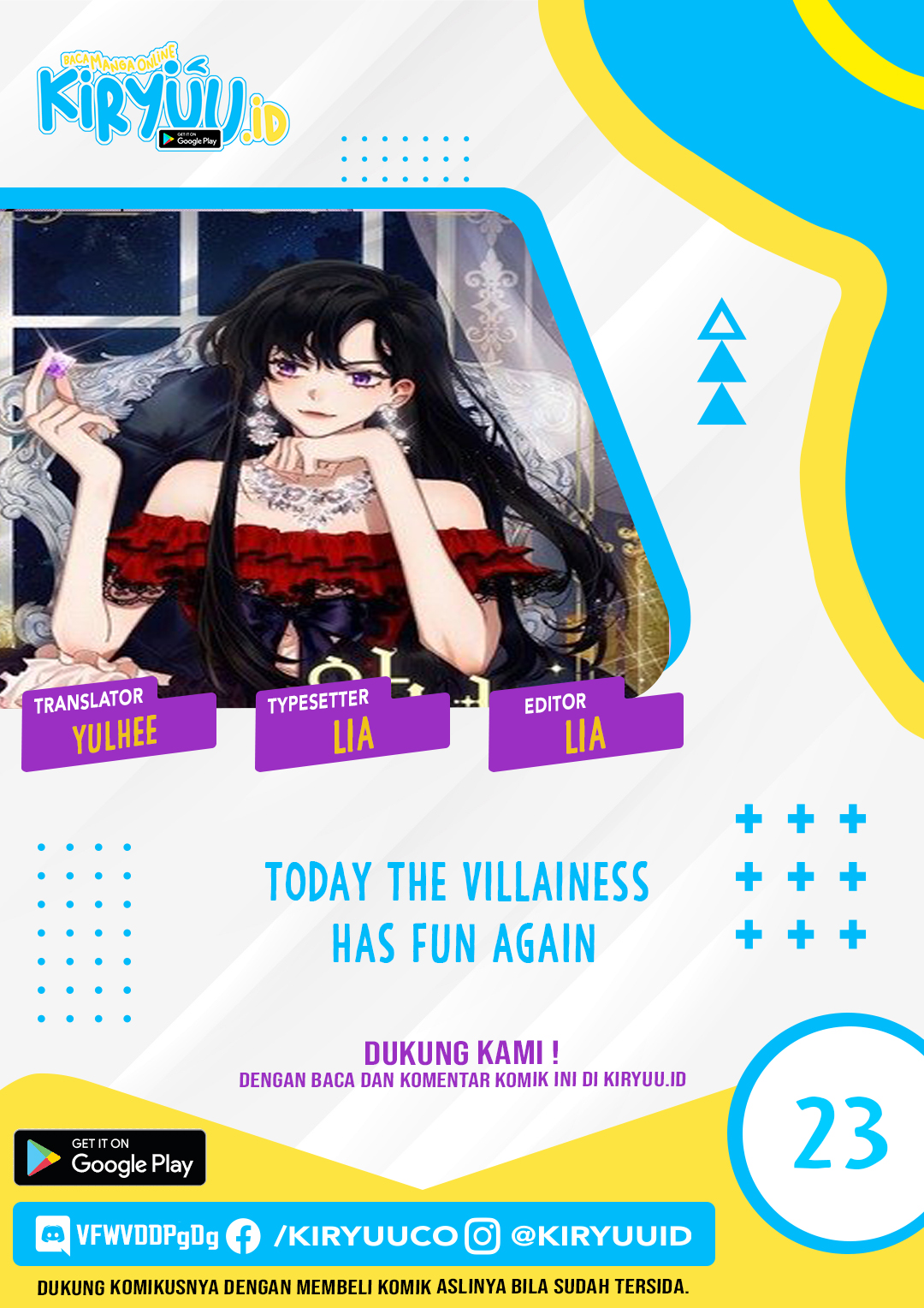 Today The Villainess Has Fun Again Chapter 23 - 97