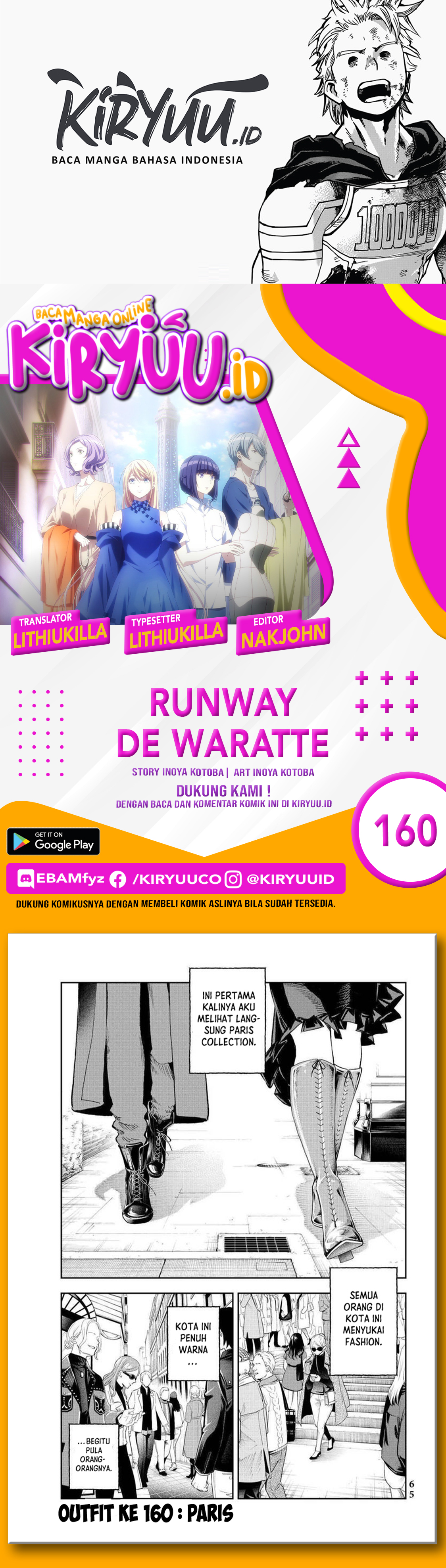 Runway De Waratte Chapter 160 - 109
