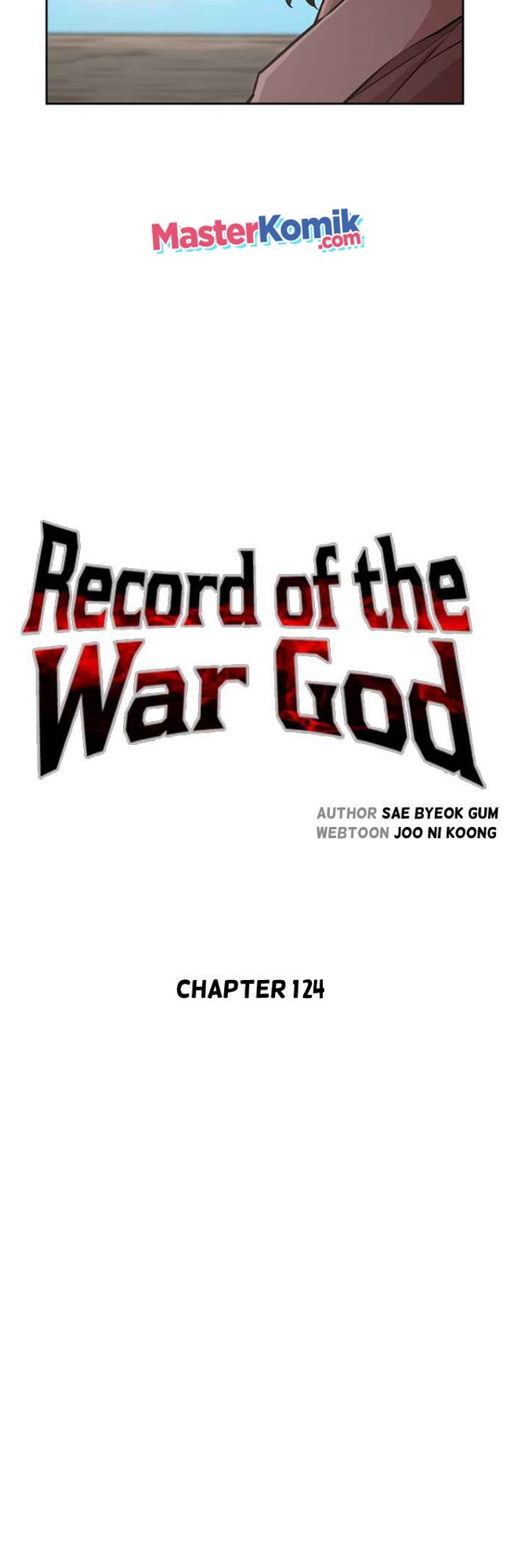 Record Of The War God Chapter 124 - 377