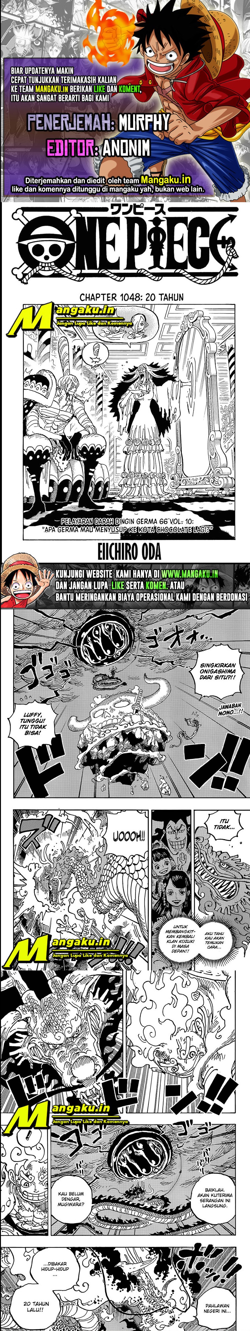 One Piece Chapter 1048 Hq - 25
