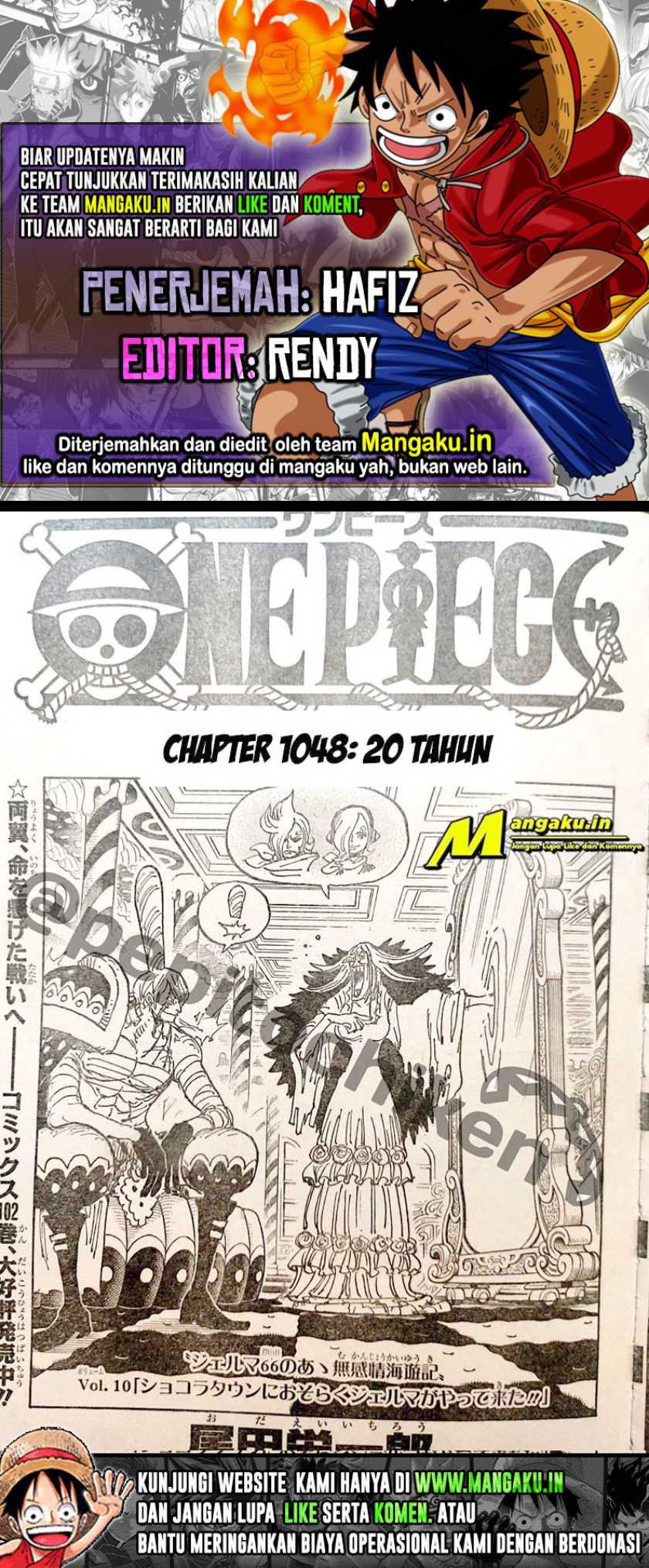 One Piece Chapter 1048 Lq - 49