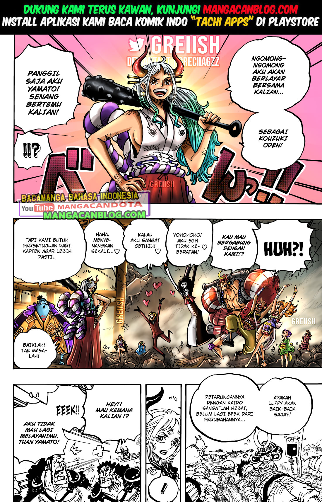 One Piece Chapter 1051 Hq - 101