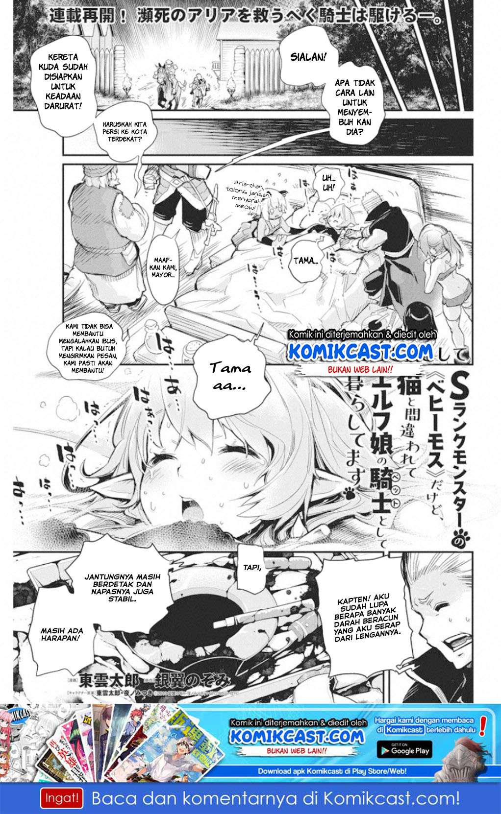 S-Rank Monster No Behemoth Dakedo, Neko To Machigawarete Erufu Musume No Kishi (Pet) Toshite Kurashitemasu Chapter 16 - 153