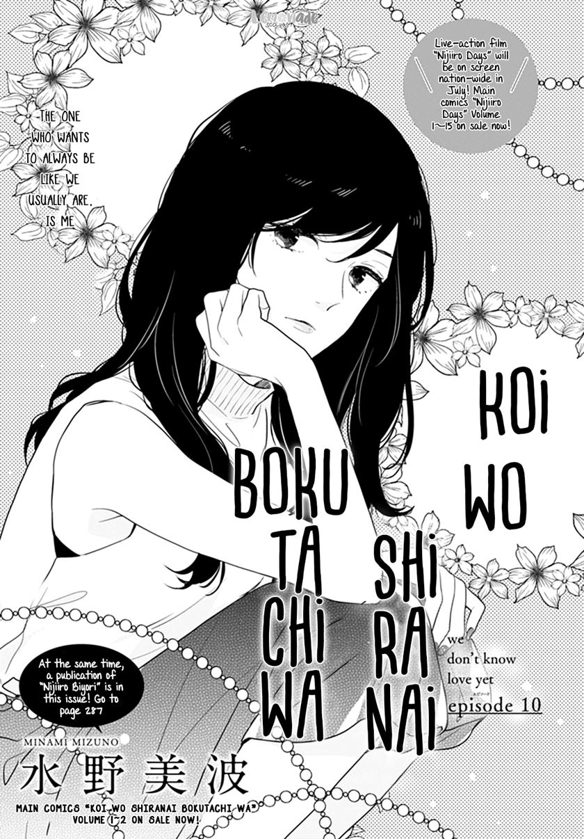 Koi Wo Shiranai Boku-Tachi Wa Chapter 10 - 261